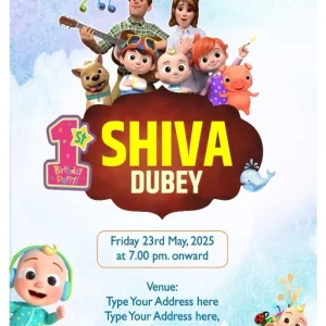 Birthday Invitation CDR PG003